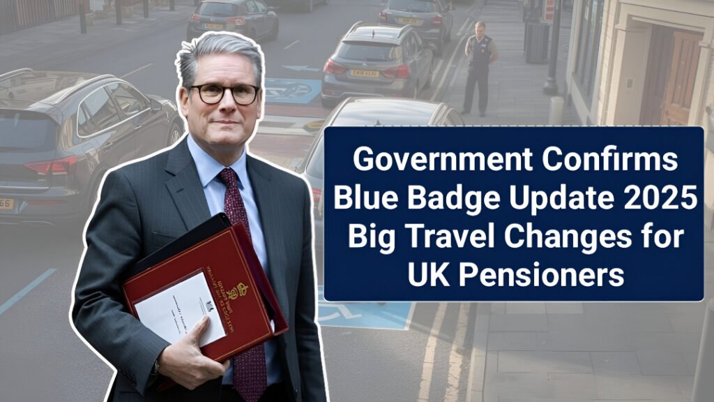 Blue Badge update 2025 for UK pensioners