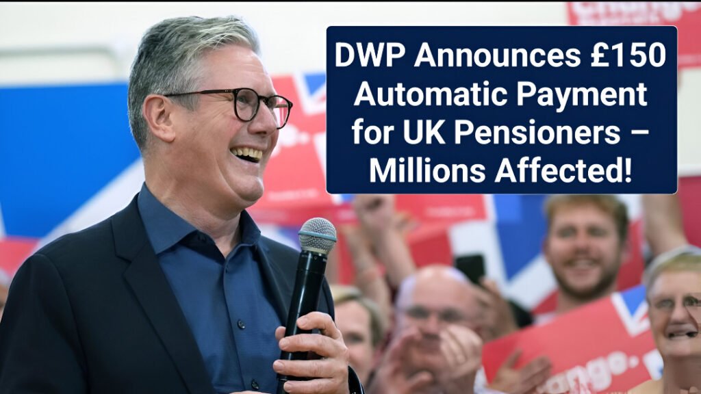 DWP £150 Automatic Payment for UK Pensioners 2025