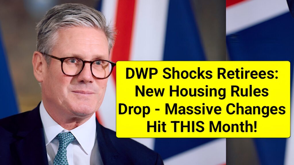 DWP new housing rules 2025 retirees