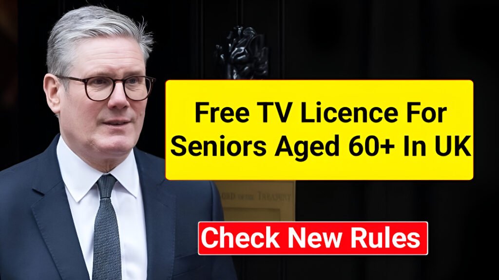 Free TV Licence for UK Over-60s