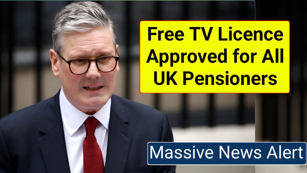 Free TV Licence for UK Pensioners 2025