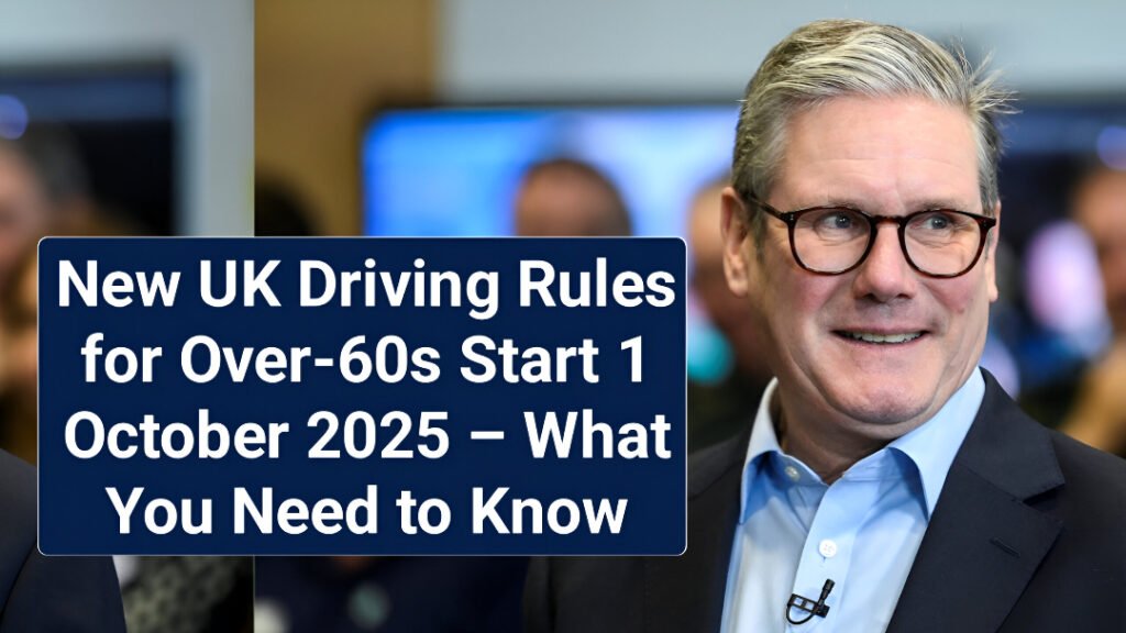 New UK Driving Rules for Over-60s 2025