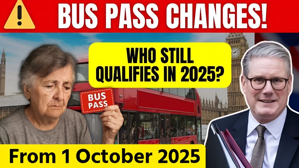 UK Bus Pass Changes