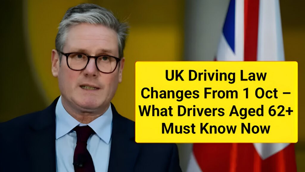UK Driving Law Changes 2025 for Drivers Aged 62+